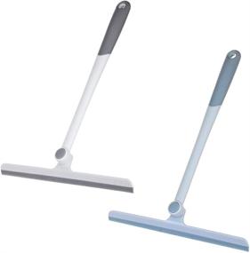 img 4 attached to CLEACE Squeegee Silicone Non Slip Bathroom