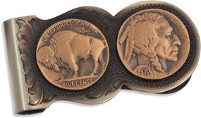 img 2 attached to 💼 Men's Western Whisper Money Wallets, Card Cases & Money Organizers by Montana Silversmiths