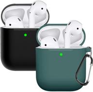 совместимые силиконовые защитные наушники airpods midnight логотип