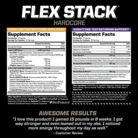 img 1 attached to 💪 PMD Sports Flex Stack Hardcore: Boost Muscle Mass, Strength & Libido with Methyl Andro & Z-Test 24-Hour Testosterone Stack
