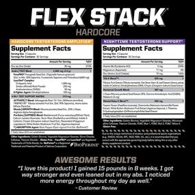 img 1 attached to 💪 PMD Sports Flex Stack Hardcore: Повышение мышечной массы, силы и либидо с помощью Methyl Andro & Z-Test стероидного комплекса 24 часа