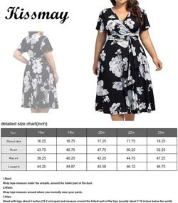 img 2 attached to 👗 Kissmay Buffalo Dresses: Festive Oversize Women's Christmas Clothing