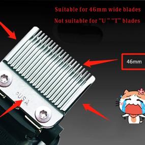 img 2 attached to 🔧 Wastreake Professional Comb Set with Cutting Guides and Metal Clipper Guard Set Attachment Combs - Portable and Durable Clip for Premium Clippers