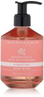 🌹 crabtree &amp; evelyn rosewater &amp; pink peppercorn hand wash, 8.5 fluid ounces logo