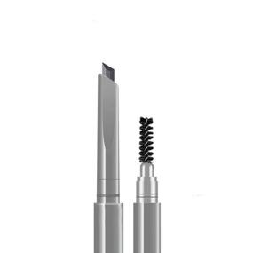 img 4 attached to 💦 ROZO Long Lasting and Waterproof Auto Eyebrow Pencil - NO.4 Natural Gray: Professional Makeup Tool for Enhanced Eyebrows!