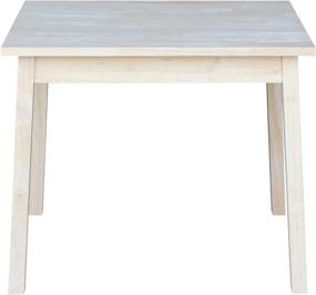 img 3 attached to 🪑 Unfinished Child's Table by International Concepts