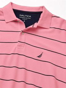 img 2 attached to Nautica Men's Classic Striped Sleeve T-Shirt - Stylish Clothing for Men