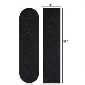 img 3 attached to Bestkiy Skateboard Waterproof Longboard Griptape