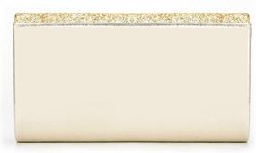 img 2 attached to ZIUMUDY Sparkle Envelope Clutches Shoulder Women's Handbags & Wallets and Clutches & Evening Bags