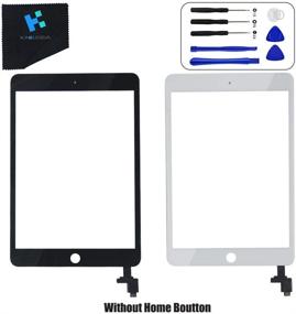 img 3 attached to 📱 KAKUSIGA iPad Mini 3 (3rd Gen) Digitizer Glass Assembly Kit - Complete with IC Chip, Adhesive Tape, and Repair Toolkit - White