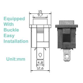 img 2 attached to 🔘 QTEATAK Toggle Rocker Switch Position