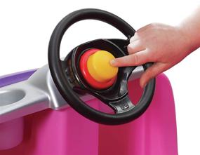 img 2 attached to 🚗 Step2 Whisper Ride Push Pink: Ultimate Toddler Push Car for Fun-Filled Rides
