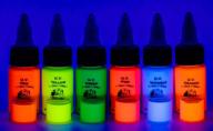 enhance your tattoo experience with bloodline tattoo ink blacklight uv 6 color set - 1/2 oz (15 ml) logo