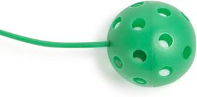 img 1 attached to 🏐 Champion Sports Skip Ball Ankle Toy for Kids - Pack of 6, Assorted Colors - Durable Hopper / Swingball Set with 18-Inch Cord - 5.5-Inch Diameter Ankle Ring - Fun Jumper and Exercise Equipment