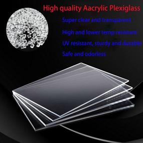 img 2 attached to 🖼️ DARENYI Transparent Acrylic Plexiglass Printing