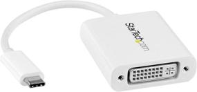 img 4 attached to 🔌 Адаптер StarTech.com USB C в DVI - белый - конвертер высокого разрешения для DVI D дисплея/монитора/проектора - 1920x1200 (CDP2DVIW)