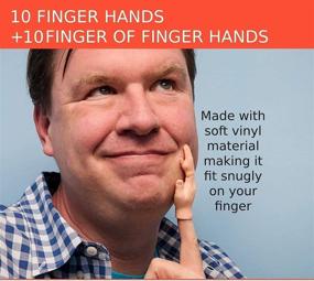 img 2 attached to 🤣 Archie McPhee Accroutrements Finger Puppets: Endless Fun at Your Fingertips!