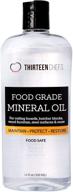 food grade mineral oil for cutting boards: safe and made in the usa - ideal for countertops and butcher blocks logo