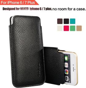 img 4 attached to Synthetic Protective Compatible Professional Executive Cell Phones & Accessories in Cases, Holsters & Clips