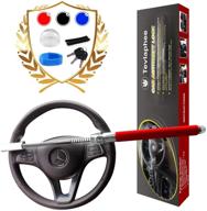 tevlaphee steering wheel lock for cars logo