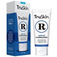 🌿 truskin retinol cream anti-wrinkle moisturizer with hyaluronic acid, green tea | face care and eye area, 2 fl oz logo