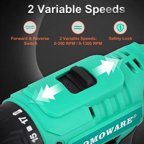 img 1 attached to Enhance Your Productivity with the Versatile COMOWARE Cordless Electric Batteries Variable