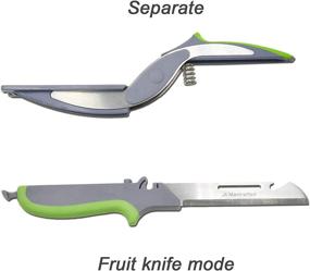 img 1 attached to Scissors Vegetables Fruits Easy Corkscrew Suitable Barbecues Kitchen & Dining