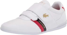 img 4 attached to Lacoste Men's Shoes - Misano Strap Sneaker in Black