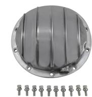 🔧 крышка из полированного алюминия yukon gear & axle (yp c2-gm8.5-r) для заднего дифференциала gm 8.2/8.5/8.6 - высококачественное улучшение производительности логотип