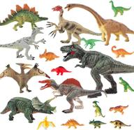 eakson realistic velociraptor and other dinosaurs logo