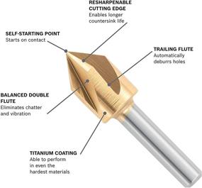 img 3 attached to 🔩 Бош CST1 Количество счёлченного бура с титановым покрытием: Превосходная производительность для точного счёсывания.