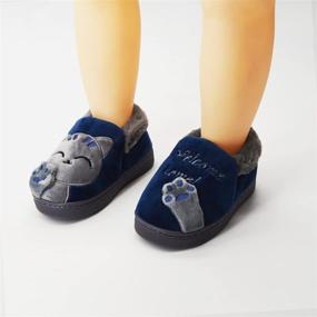 img 3 attached to 👶 Adorable HULYKA Cartoon Slippers: Perfect Household Shoes & Slippers for Toddler Boys