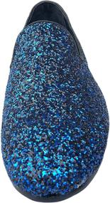 img 3 attached to Glamorous Justar Metallic Glitter Sequins Slippers: Sparkle and Shine in Style!