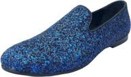 glamorous justar metallic glitter sequins slippers: sparkle and shine in style! logo