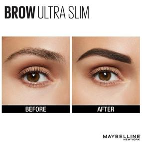 img 2 attached to 💁 Enhance Your Brows with Maybelline New York Brow Ultra Slim Defining Eyebrow Pencil in Deep Brown!