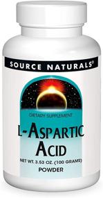 img 4 attached to L Aspartic Acid Powder Source Naturals