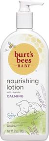 img 4 attached to 🐝 Burt's Bees Baby Nourishing Lotion, Calming Infant Lotion - 12 Oz