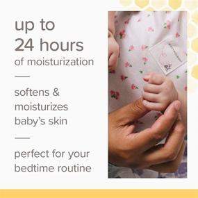 img 2 attached to 🐝 Burt's Bees Baby Nourishing Lotion, Calming Infant Lotion - 12 Oz