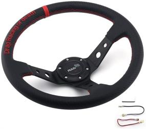 img 4 attached to RASTP Steering Carbon Racing Universal