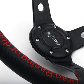 img 2 attached to RASTP Steering Carbon Racing Universal