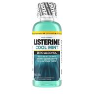 🌿 intense alcohol-free listerine mouthwash: advanced oral care solution logo