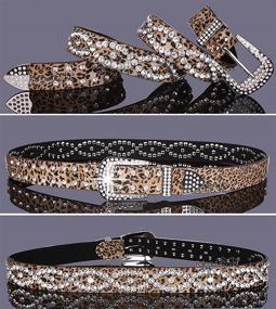 img 1 attached to 💎 AMI VEIL Rhinestone Studded Women's Accessories with Jeweled Embellishments