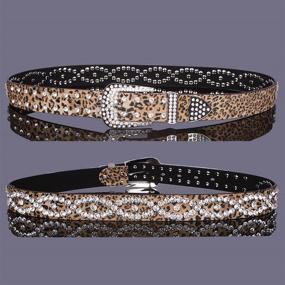 img 3 attached to 💎 AMI VEIL Rhinestone Studded Women's Accessories with Jeweled Embellishments