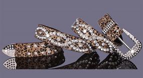 img 2 attached to 💎 AMI VEIL Rhinestone Studded Women's Accessories with Jeweled Embellishments