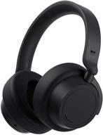 улучшенные функции в новых наушниках microsoft surface headphones 2 - матово-черный. логотип