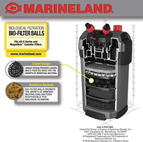 img 3 attached to 🐠 Marineland Bio-Filter Balls - Enhanced Biological Aquatic Filtration, Designed for All C-Series Canister Filters (Pack of 1) - 90 Count