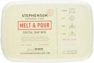 🧼 stephenson step-clear melt and pour soap base 2lb: a versatile and easy-to-use soap making essential logo