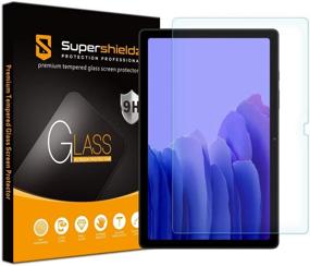 img 4 attached to 📱 Supershieldz Tempered Glass Screen Protector Designed for Samsung Galaxy Tab A7 (10.4 inch) - Anti-Scratch, Bubble-Free
