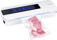 🏠 home-white automatic vacuum sealer machine with touch design, jars vacuum kit & 10 sealed bags - multi portable food saver for vegetables, meat, red wine, nuts логотип