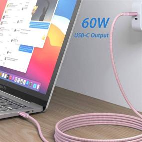 img 3 attached to ⚡ Cable【15Ft 60W】Fast Charger for Samsung and MacBook